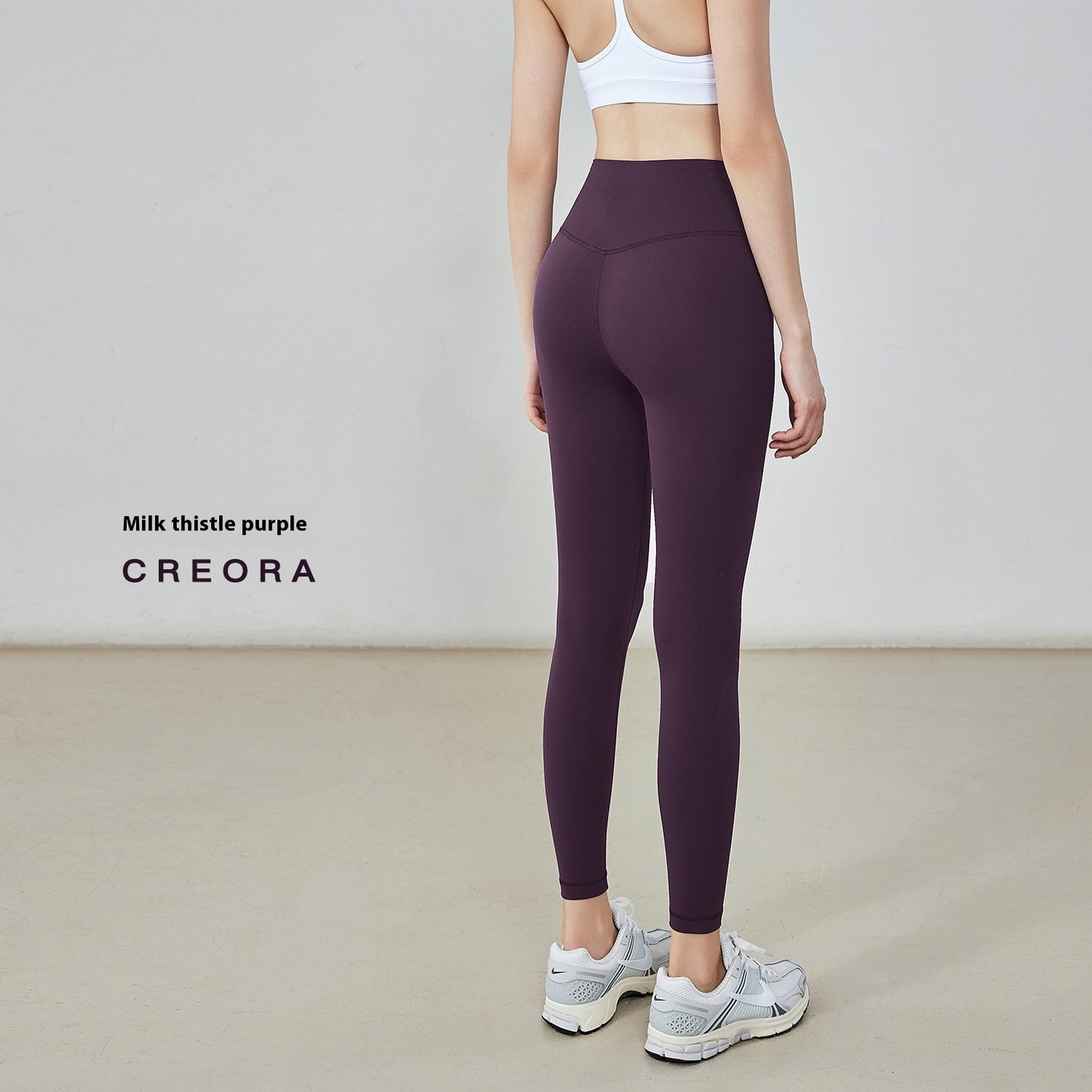 High Waist Hip Lift Anti-curling Tight Sports Pants for Active Lifestyle