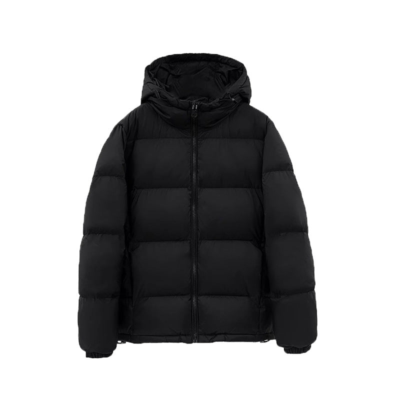 Down Cotton-padded Jacket with Hood for Ultimate Warmth and Comfort
