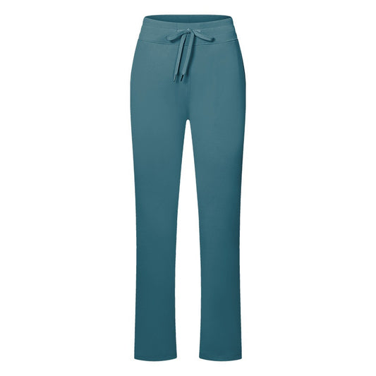 High Waist Hip Lift Sports Pants with Comfortable Cotton Blend Fabric