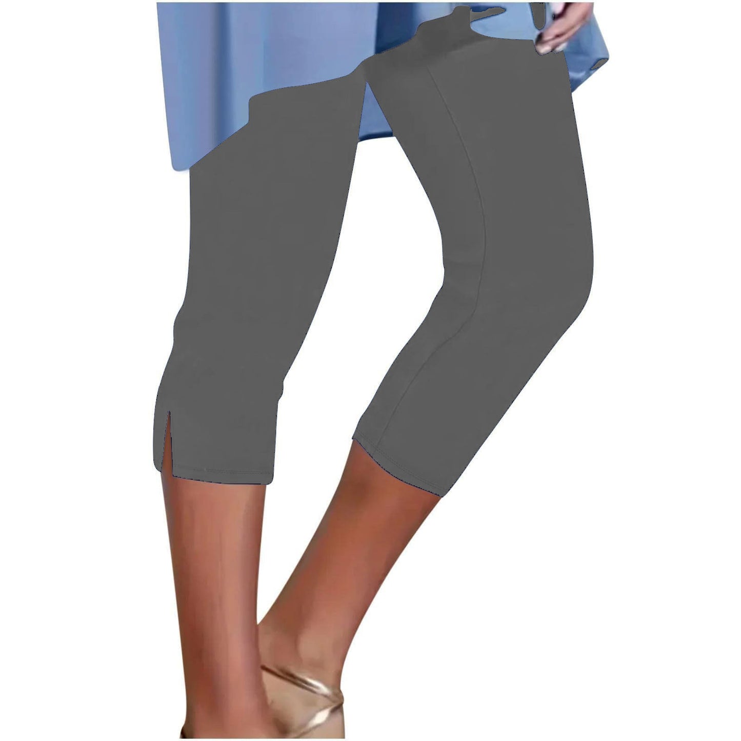 Cropped Pants with Breathable Fabric for Ultimate Comfort