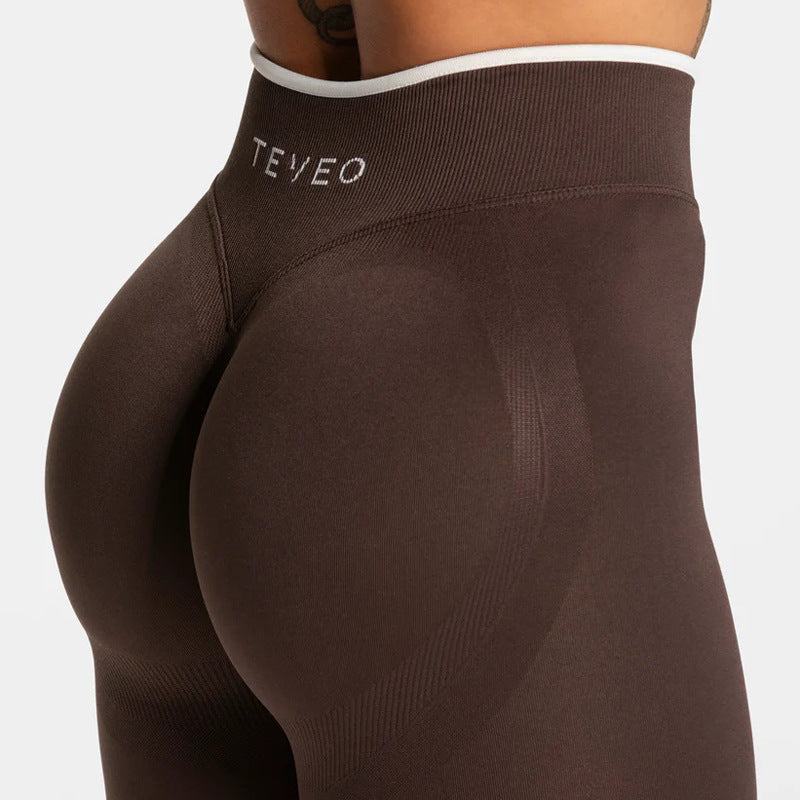 High Waist Workout Sweatpants with Hip Lifting Design