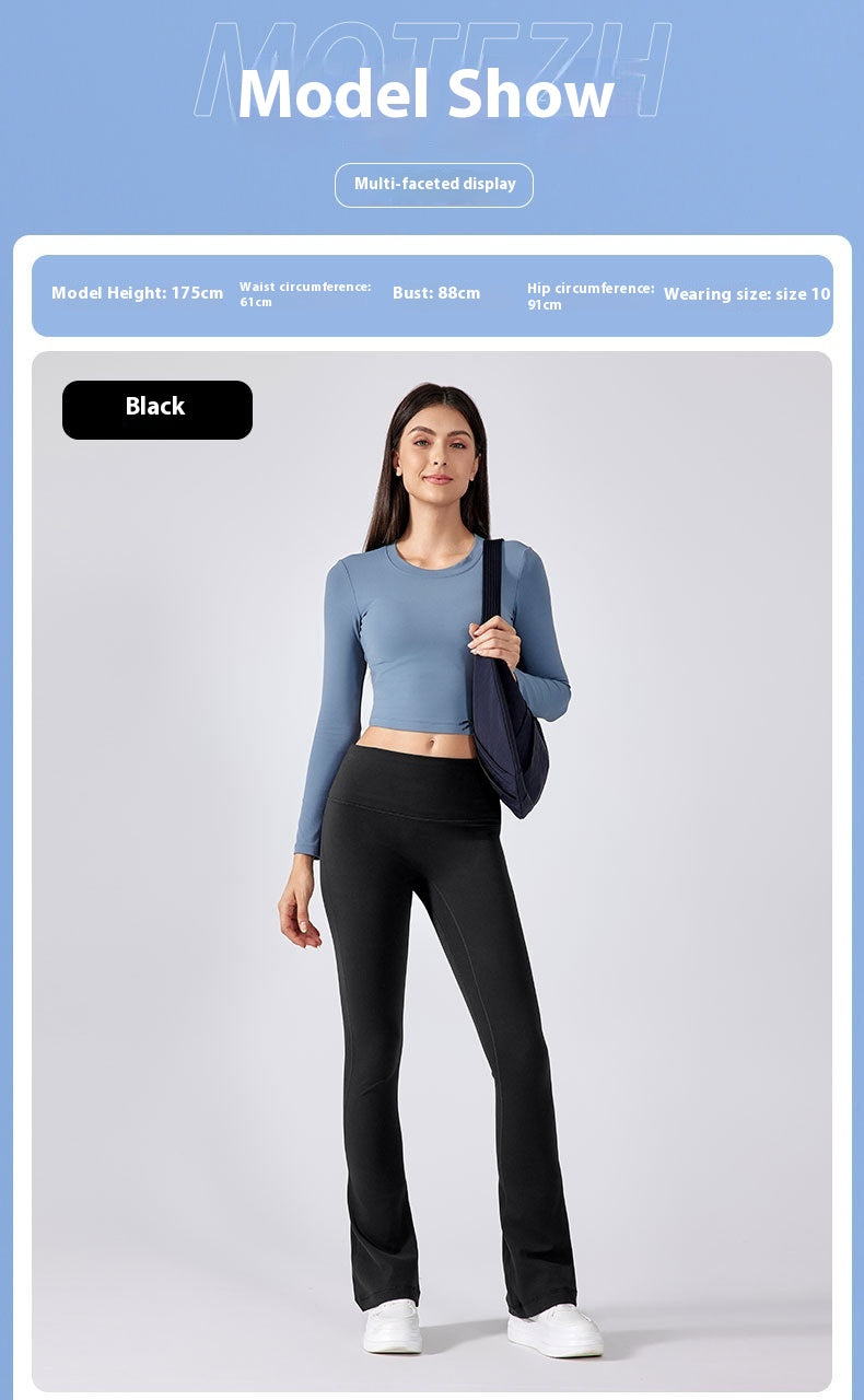 High Waist Yoga Pants with Hip Lifting Comfort and Style