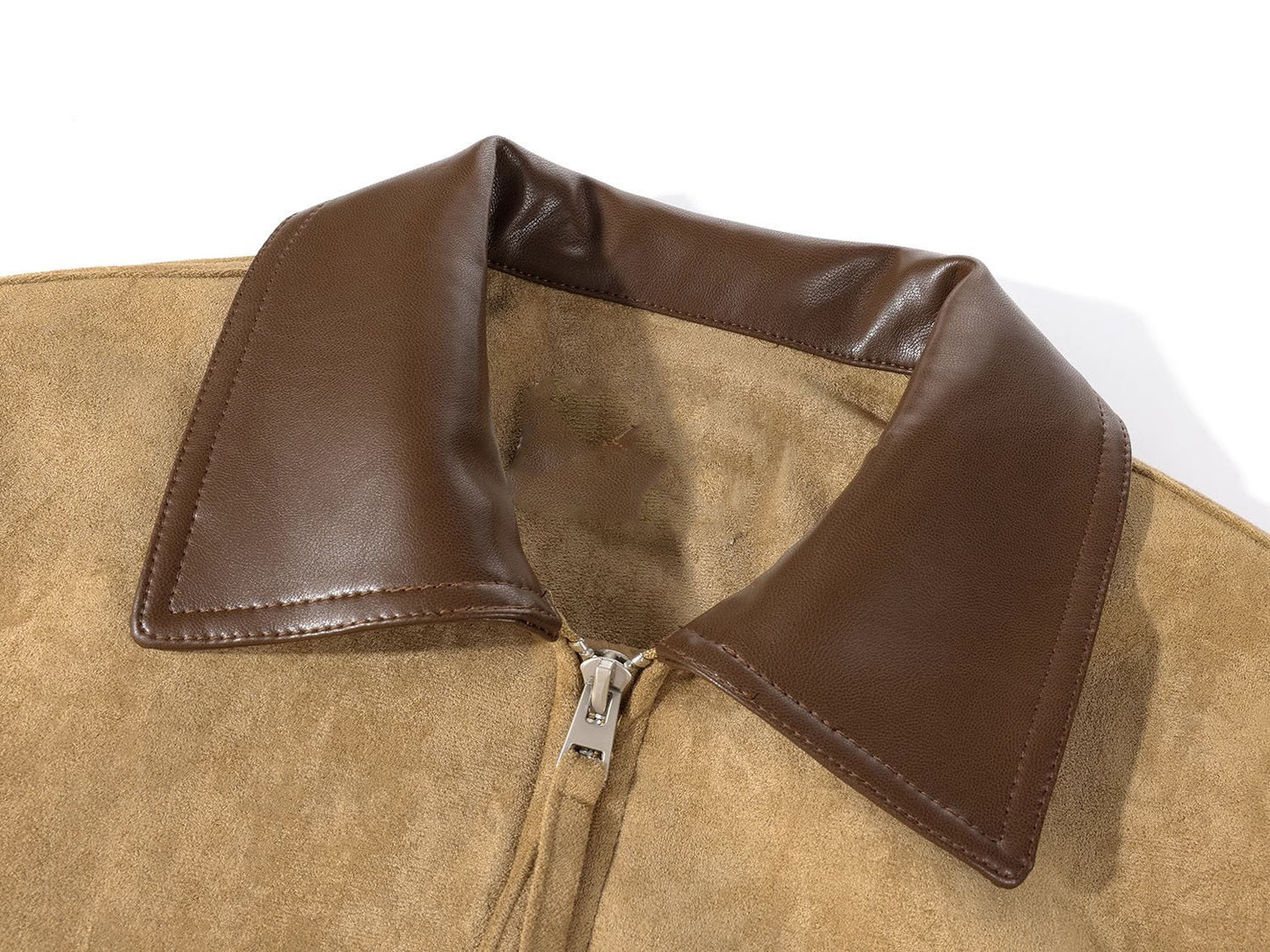 Retro Loose Short Jacket with Long Sleeves for Effortless Style