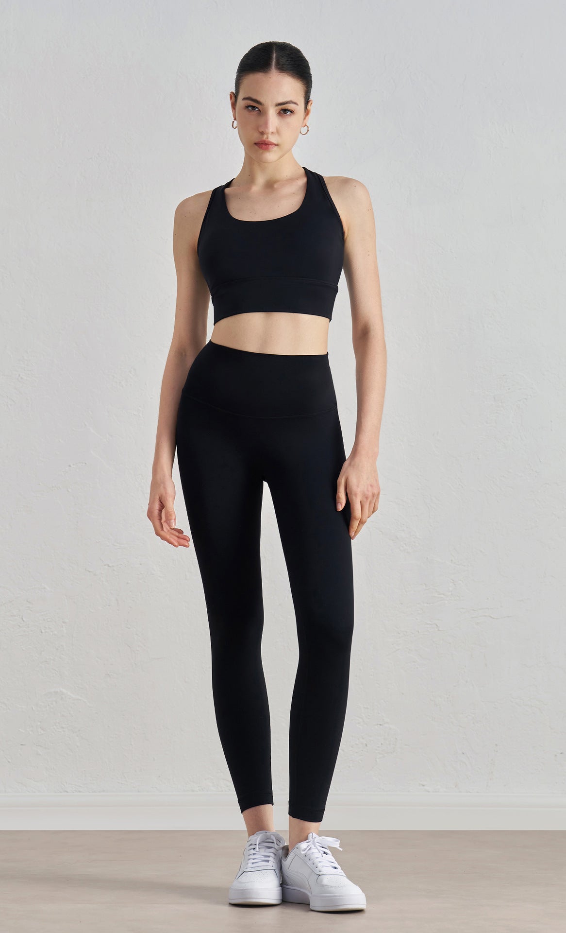 High Waist Hip Lift Anti-curling Tight Sports Pants for Active Lifestyle