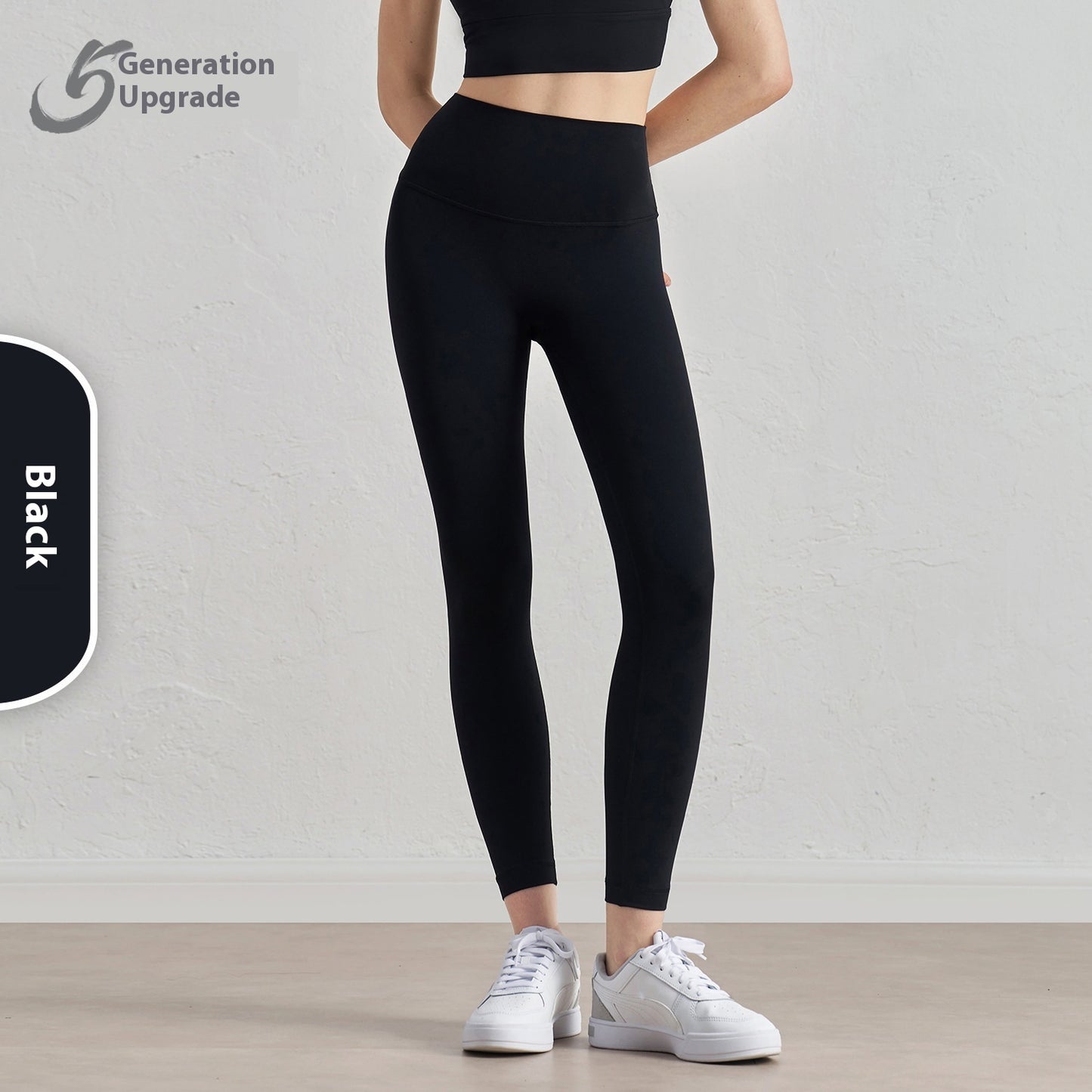 High Waist Hip Lift Anti-curling Tight Sports Pants for Active Lifestyle