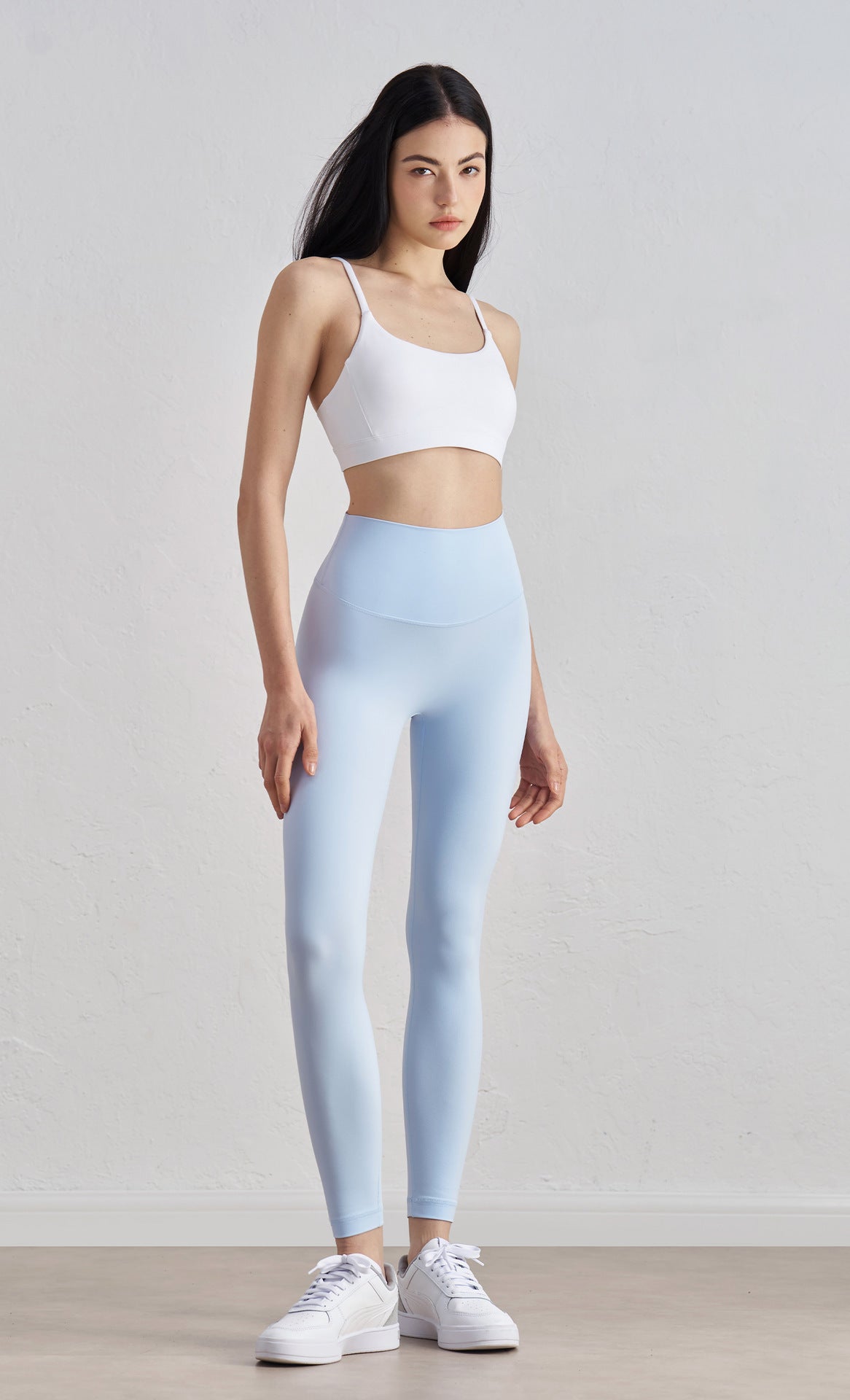 High Waist Hip Lift Anti-curling Tight Sports Pants for Active Lifestyle