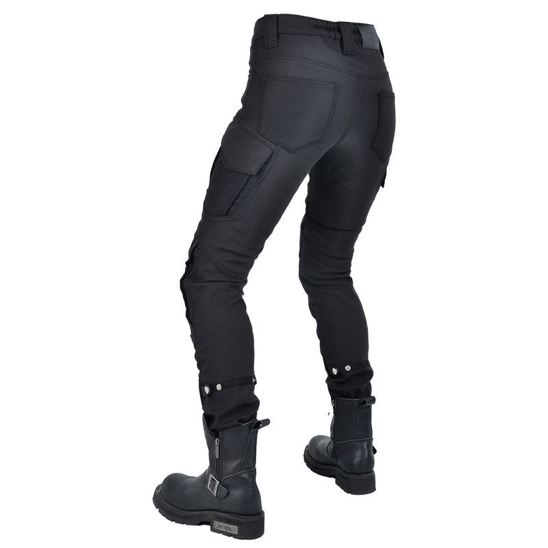 Motorcycle Pants with Waterproof Fleece Lining for Winter Riding