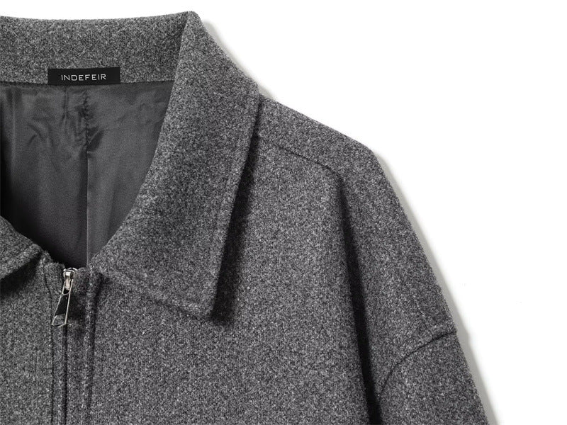 Casual Versatile Jacket with Zipper for Stylish Everyday Wear