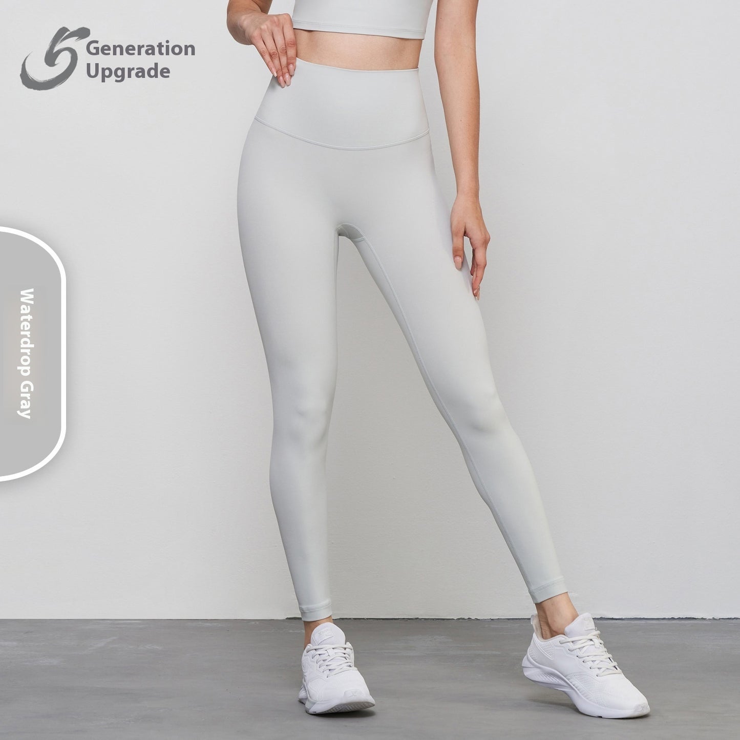 High Waist Hip Lift Anti-curling Tight Sports Pants for Active Lifestyle