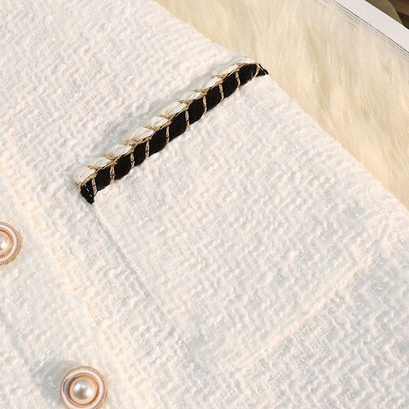 High Waist Slimming A-Line Skirt with Stylish Pocket Design