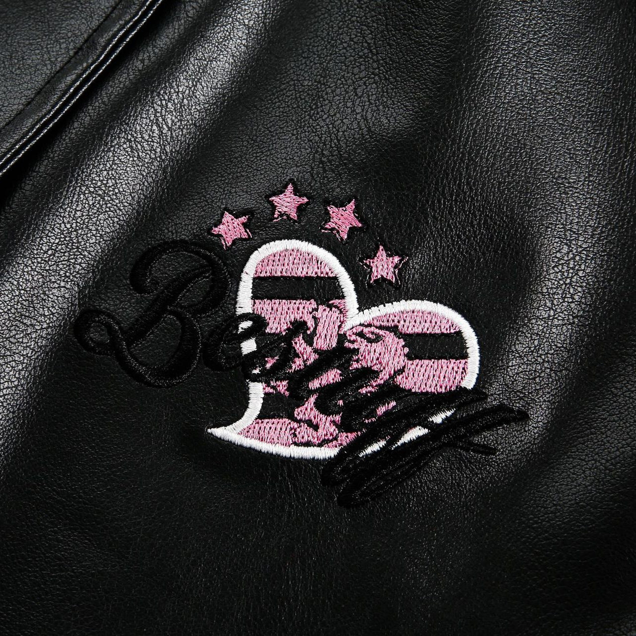 Lapel Jacket with Lace Embroidery and Cute Style Details