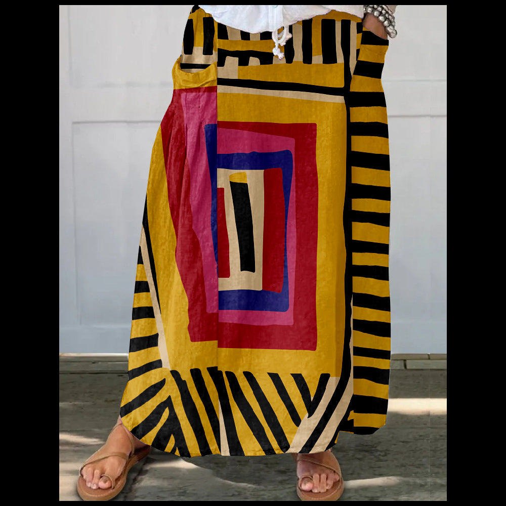 3D Printed Skirt with Unique Patterns and Micro Elasticity