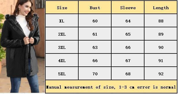 Hooded Warm Slim-fit Mid-length Coat with Fur Collar