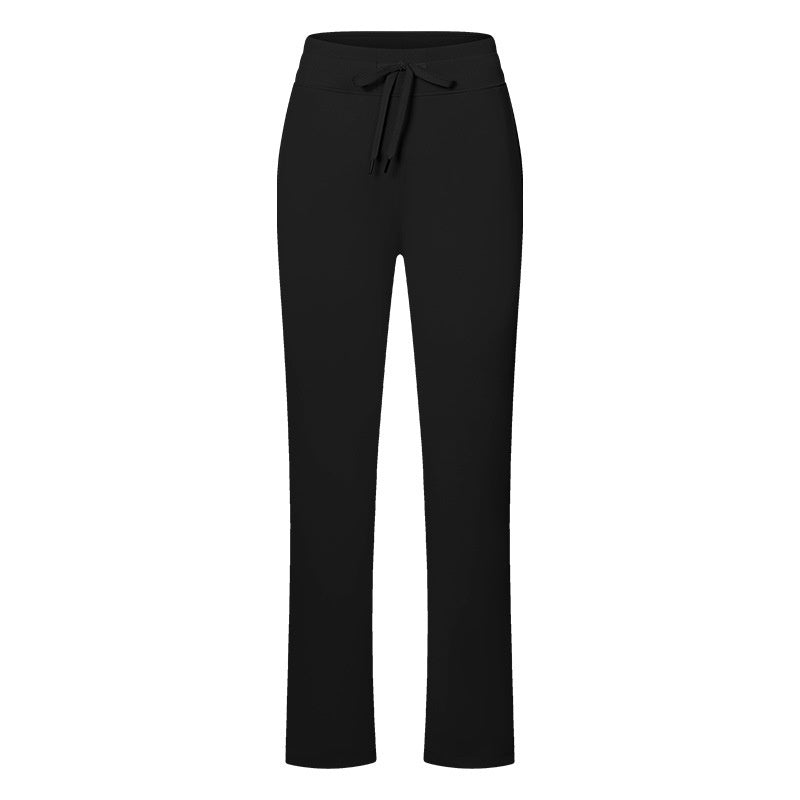 High Waist Hip Lift Sports Pants with Comfortable Cotton Blend Fabric