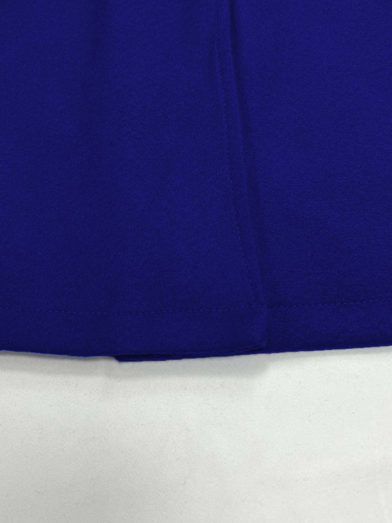 Minimalist Long Sleeve Lapel Button Slim-fit Woolen Coat