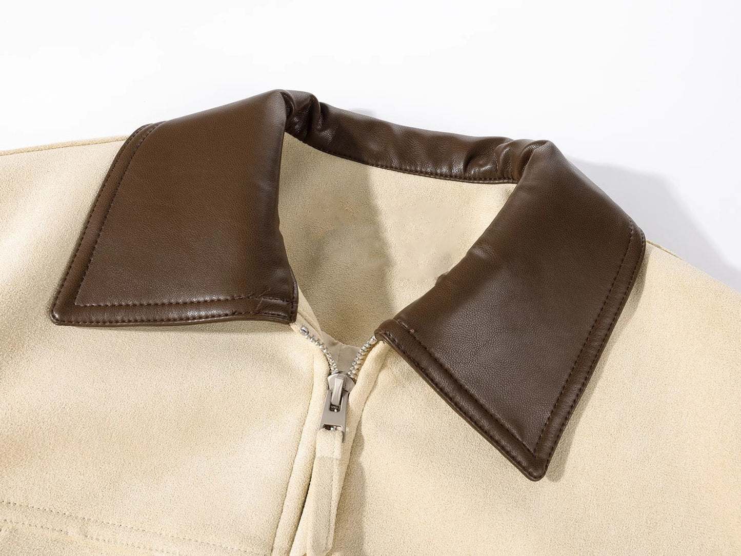 Retro Loose Short Jacket with Long Sleeves for Effortless Style