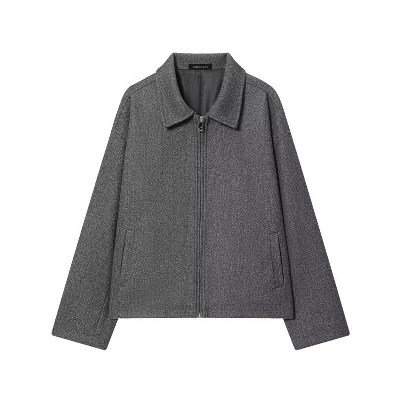 Casual Versatile Jacket with Zipper for Stylish Everyday Wear