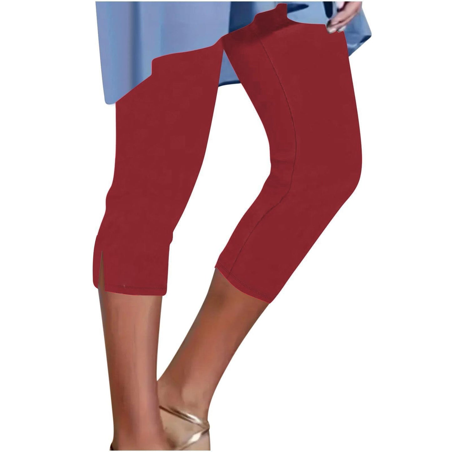 Cropped Pants with Breathable Fabric for Ultimate Comfort