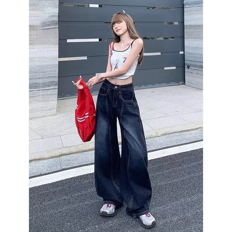 High Waist Machete Jeans with Wide Leg Style for Ultimate Comfort