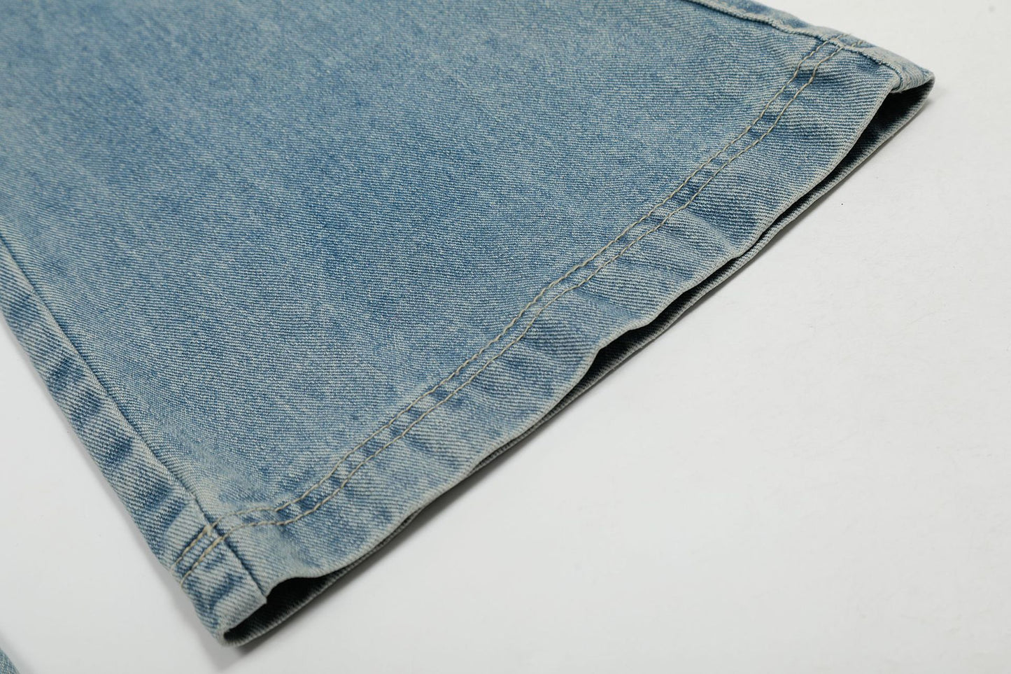 Butterfly Lace Stitching Design Jeans with Bootcut Style