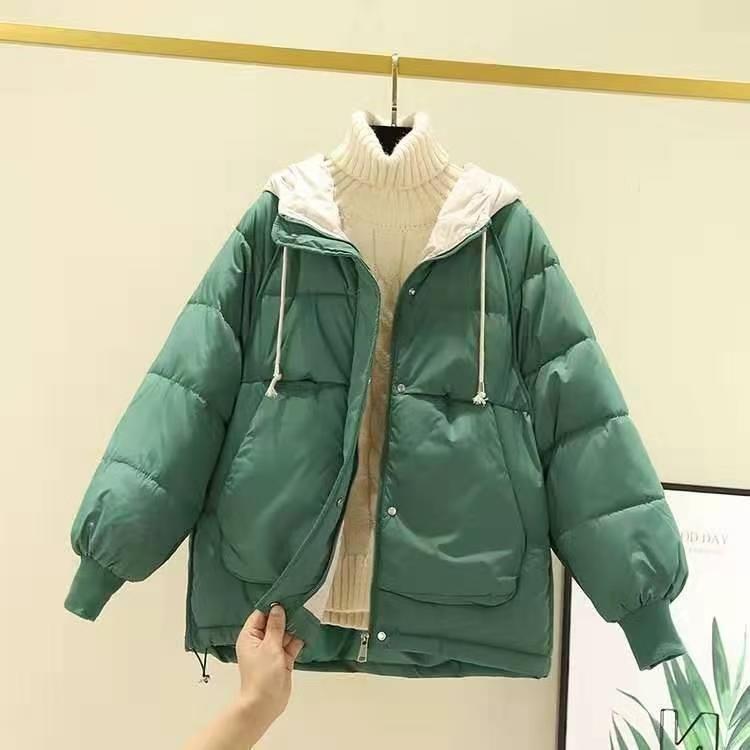 Short Winter Cotton Coat with Stylish Design for Students