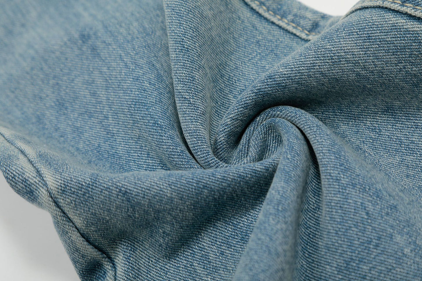 Butterfly Lace Stitching Design Jeans with Bootcut Style