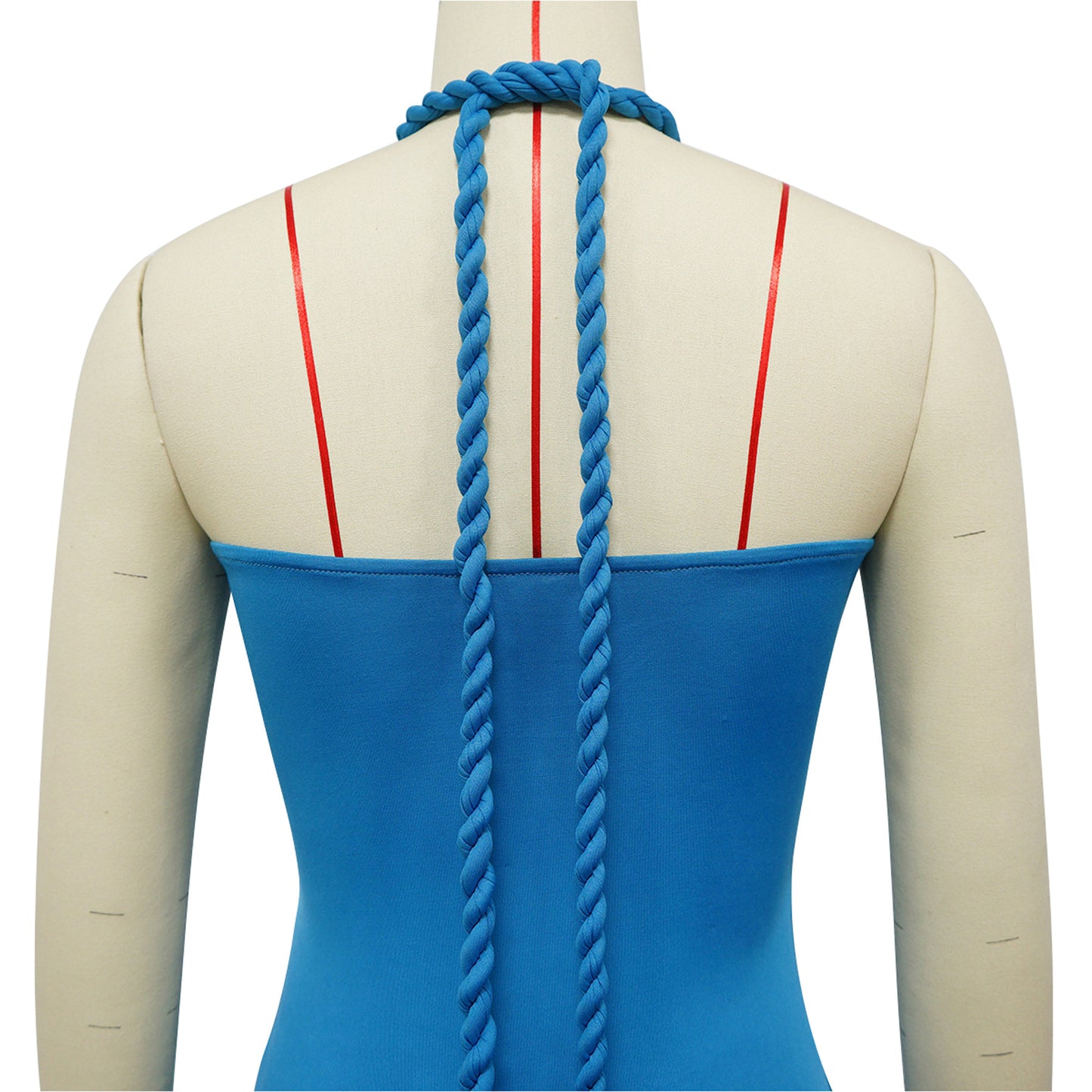 Tube Top Dress with Elegant Tassel Detailing for Events and Parties