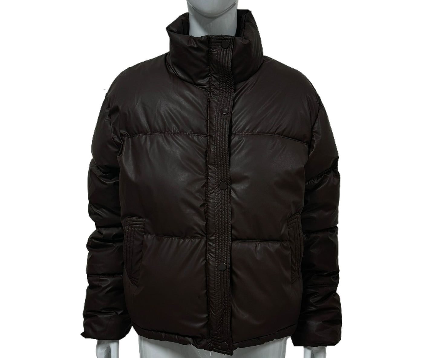 Short Thickened Turn-down Collar Coat with Stylish Street Fashion Design