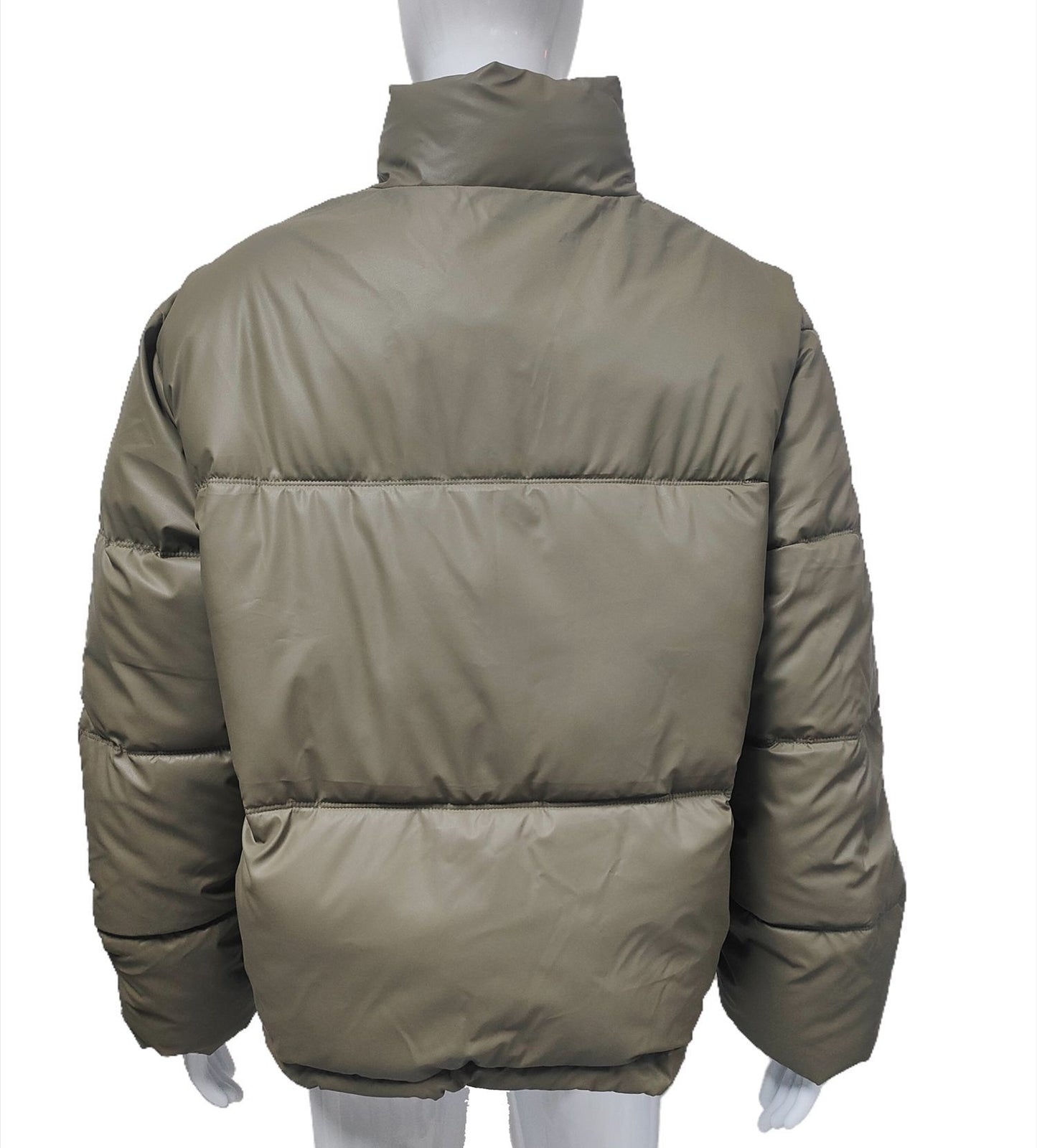 Short Thickened Turn-down Collar Coat with Stylish Street Fashion Design