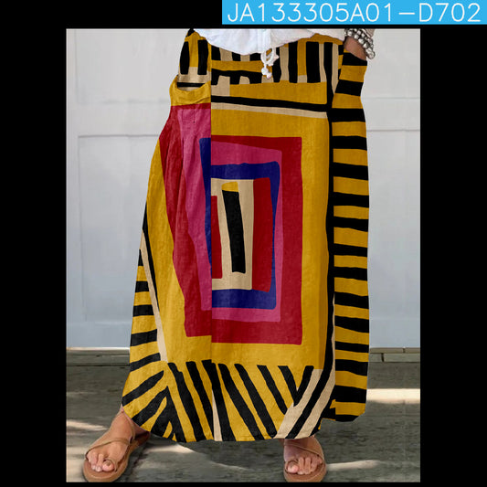 3D Printed Skirt with Unique Patterns and Micro Elasticity