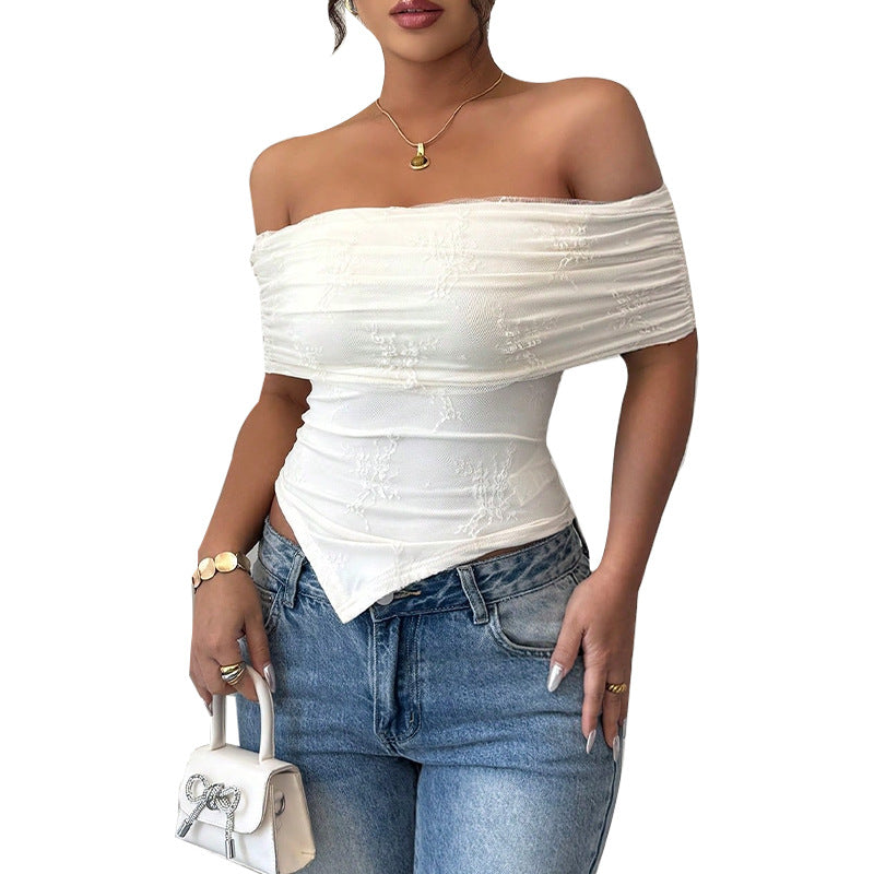Strapless Tube Top with Slim Fit for Effortless Style