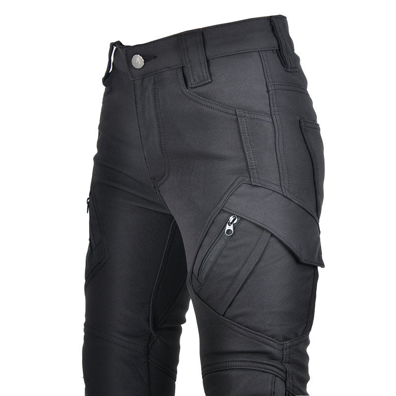 Motorcycle Pants with Waterproof Fleece Lining for Winter Riding
