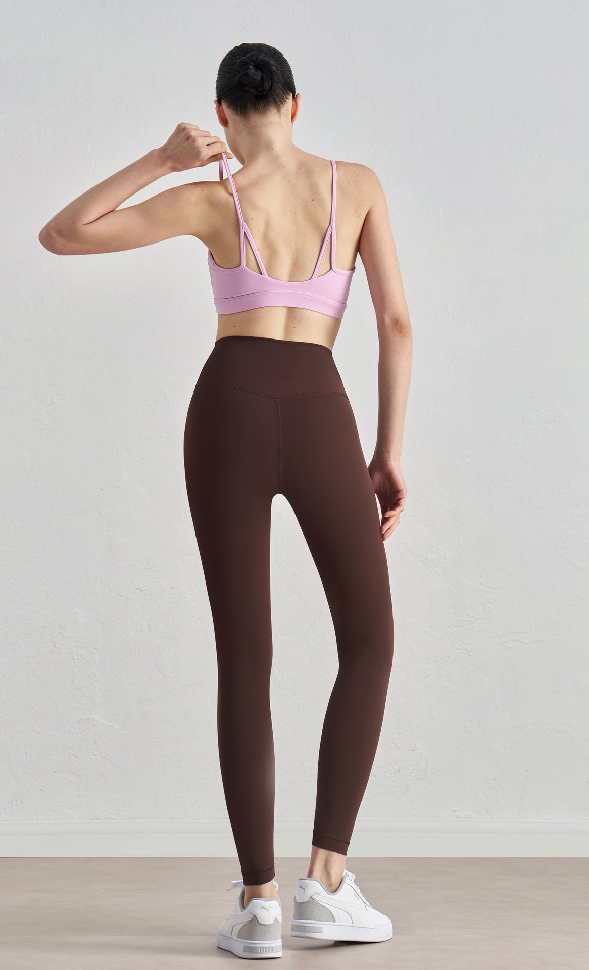 High Waist Hip Lift Anti-curling Tight Sports Pants for Active Lifestyle