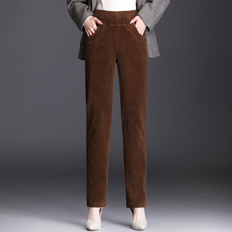 All-match Loose Slim-fit Straight-leg Pants with Micro Elasticity