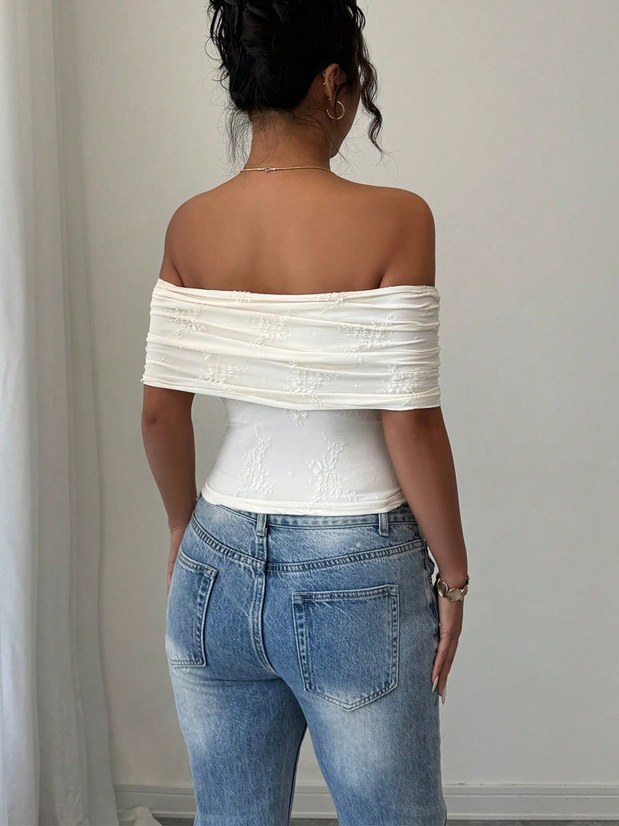 Strapless Tube Top with Slim Fit for Effortless Style